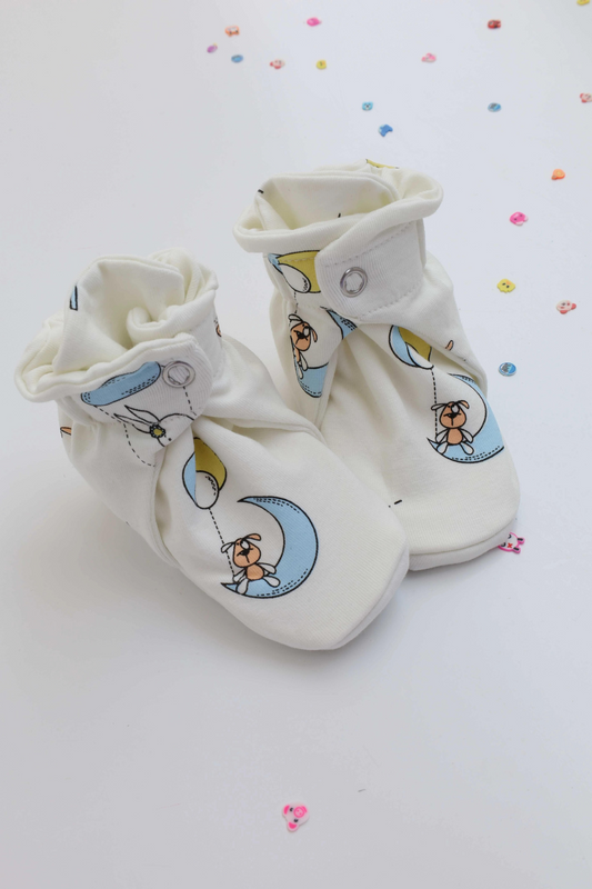 Balloon-Blue-Newborn-Baby-Booties-and-Socks