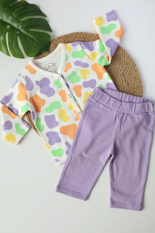 Camo-Fluff-Pointelle--Kids-T-Shirt-and-Pant-Set
