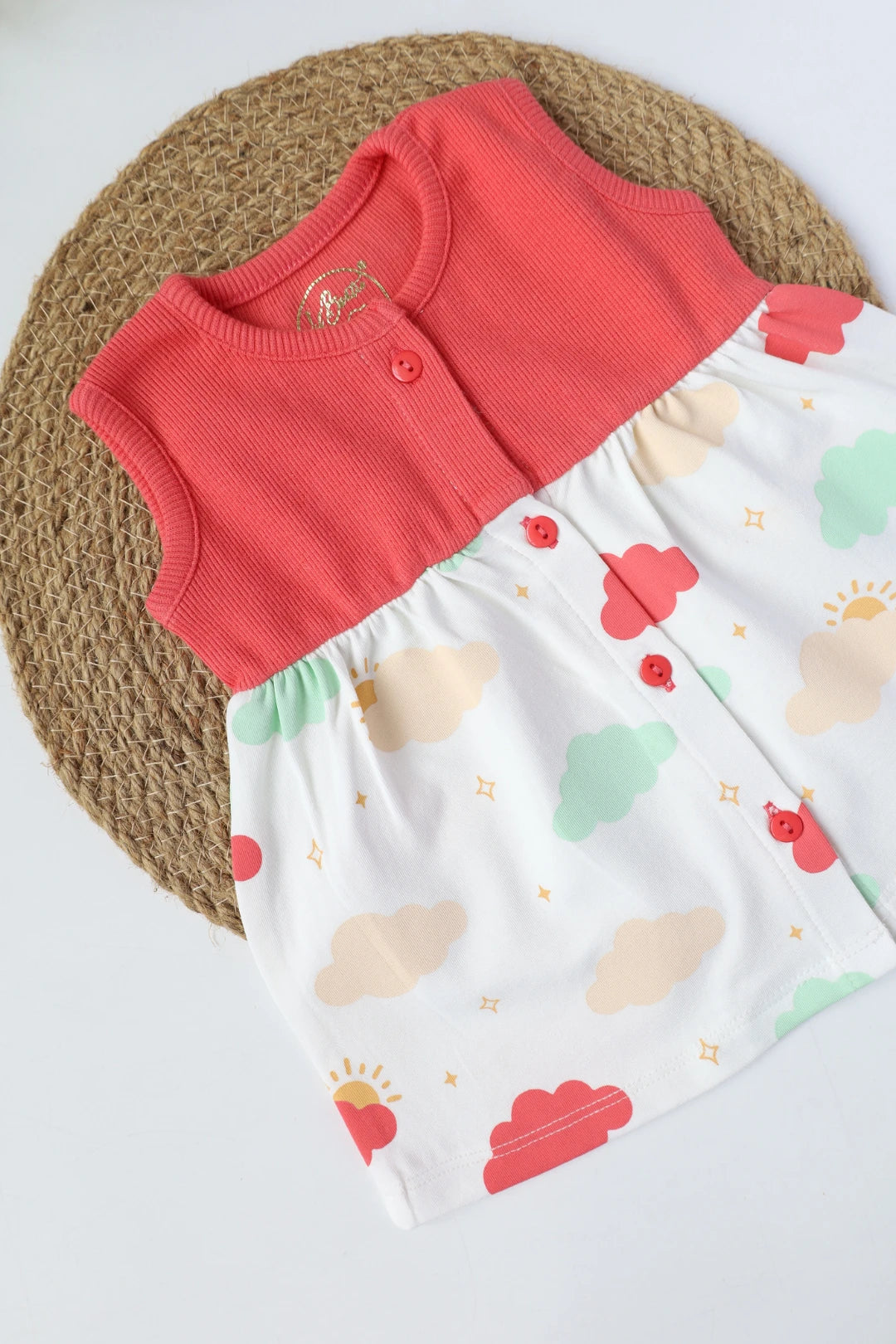 Cloud Kiss-Baby Frock