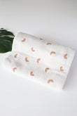 Cocoa Arcs-Muslin Baby Swaddle