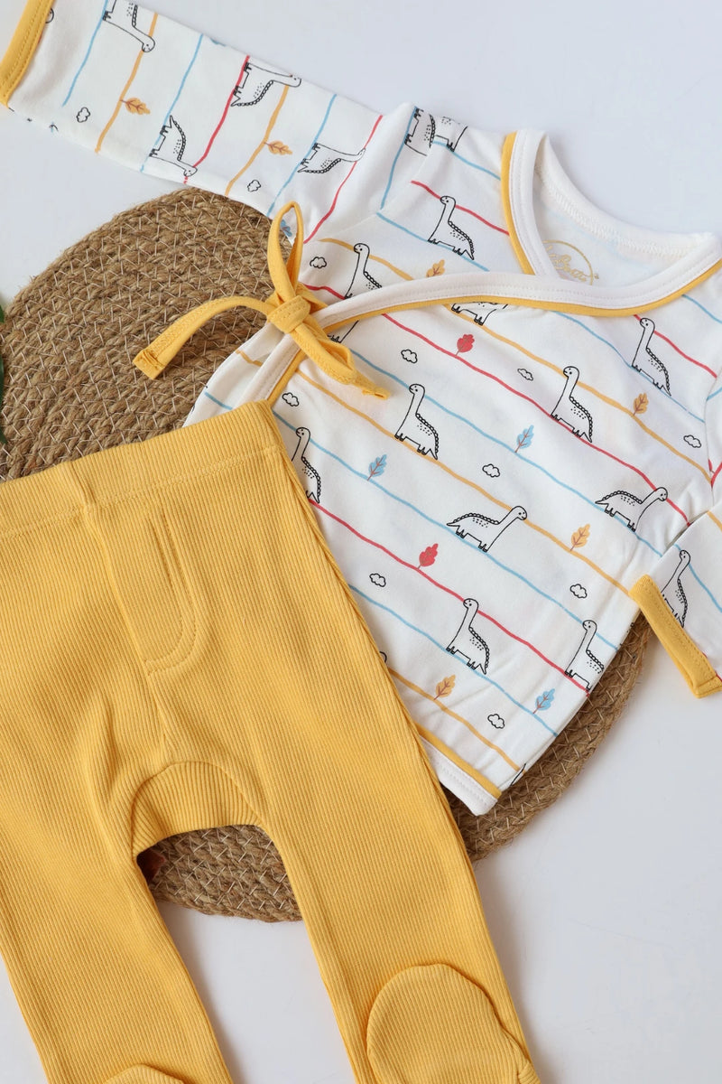 Dino-Doodles-Newborn-Clothes-Set