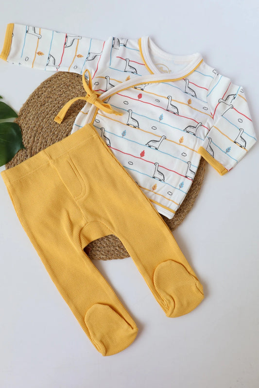 Dino-Doodles-Newborn-Clothes-Set