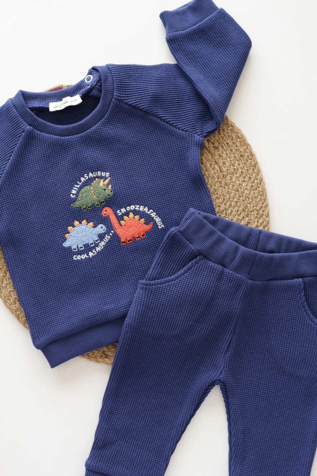 Dino-Squad-Waffle-Kids-and-Baby-Co-Ord-Set
