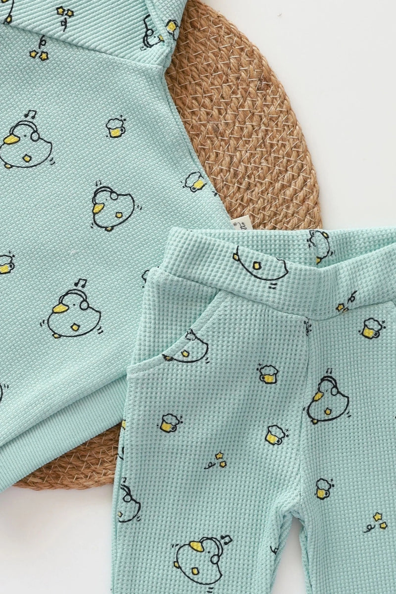 Duckling-Waffle-Kids-and-aby-Co-Ord-Set