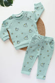 Duckling-Waffle Kids and aby Co-Ord Set