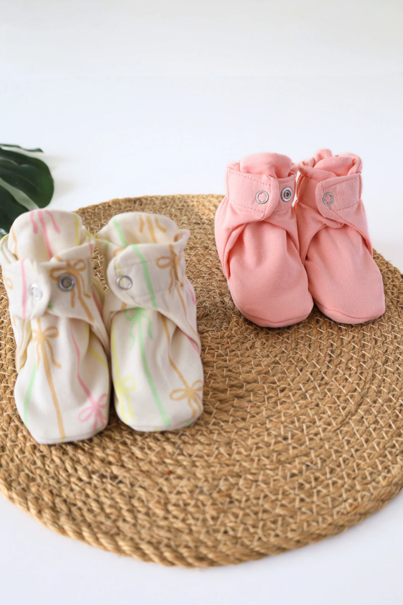 Duo Pristine-Baby Booties Combo
