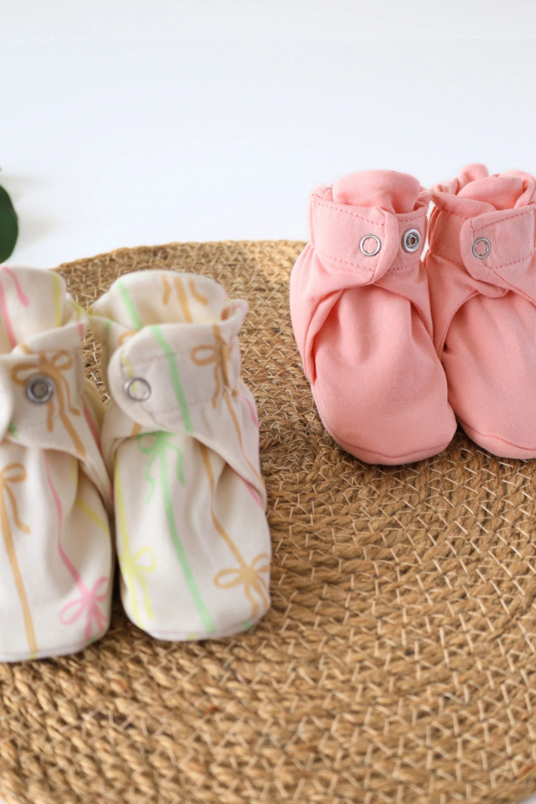 Duo Pristine-Baby Booties Combo