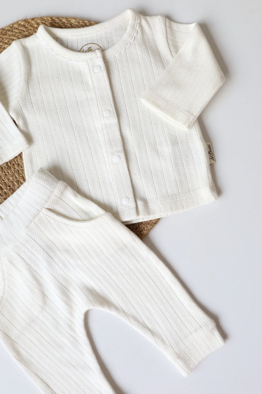 Eyelet-Pearl-Pointelle-Newborn-Clothes-Set