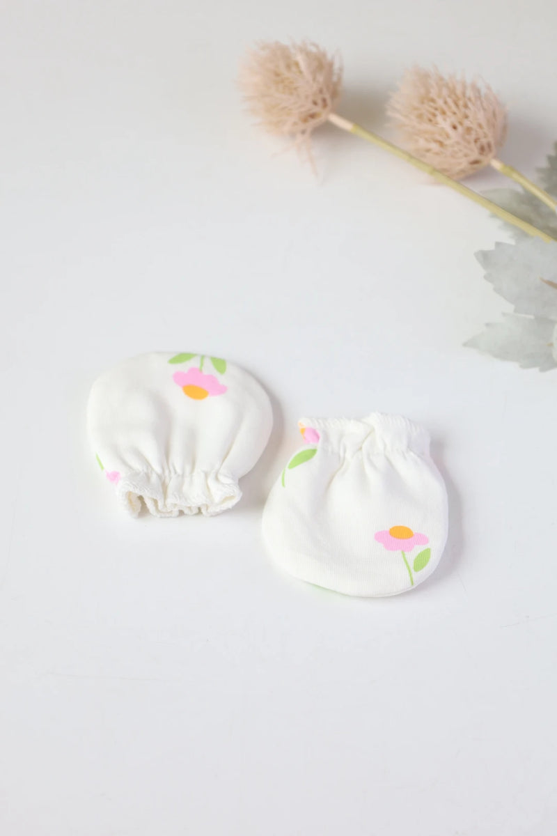 Floral-Fluff-Baby-Mittens