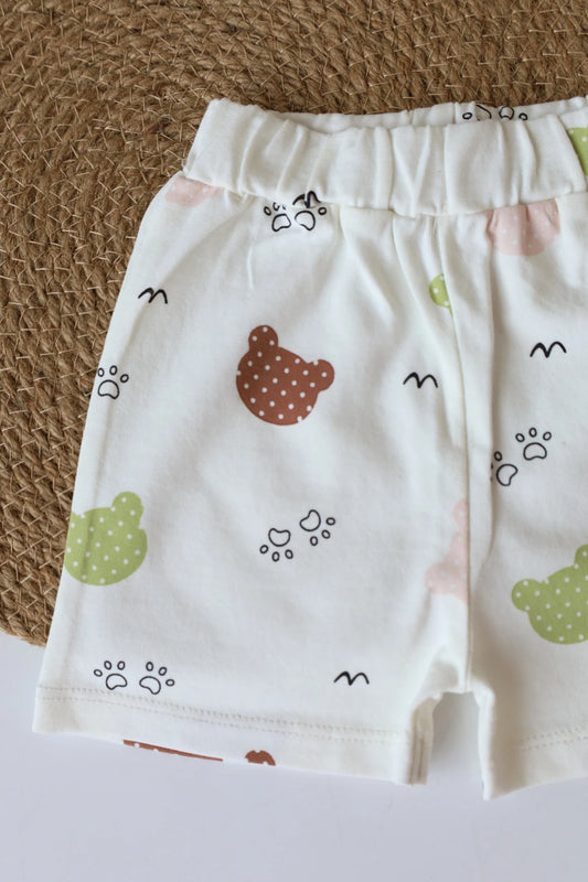 Green-Multi-Bear-Newborn-Baby-Shorts