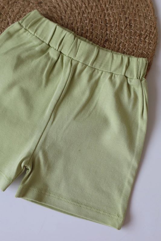 Green-Newborn-Baby-Shorts