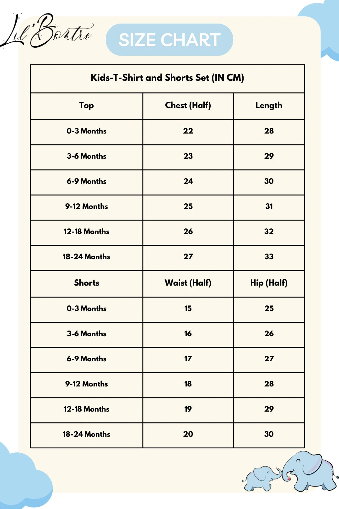 Kids-T-Shirt-and-Shorts-Set-Size-Chart