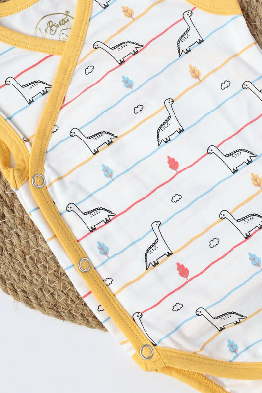Mini-Saurus-Kimono-Baby-Romper