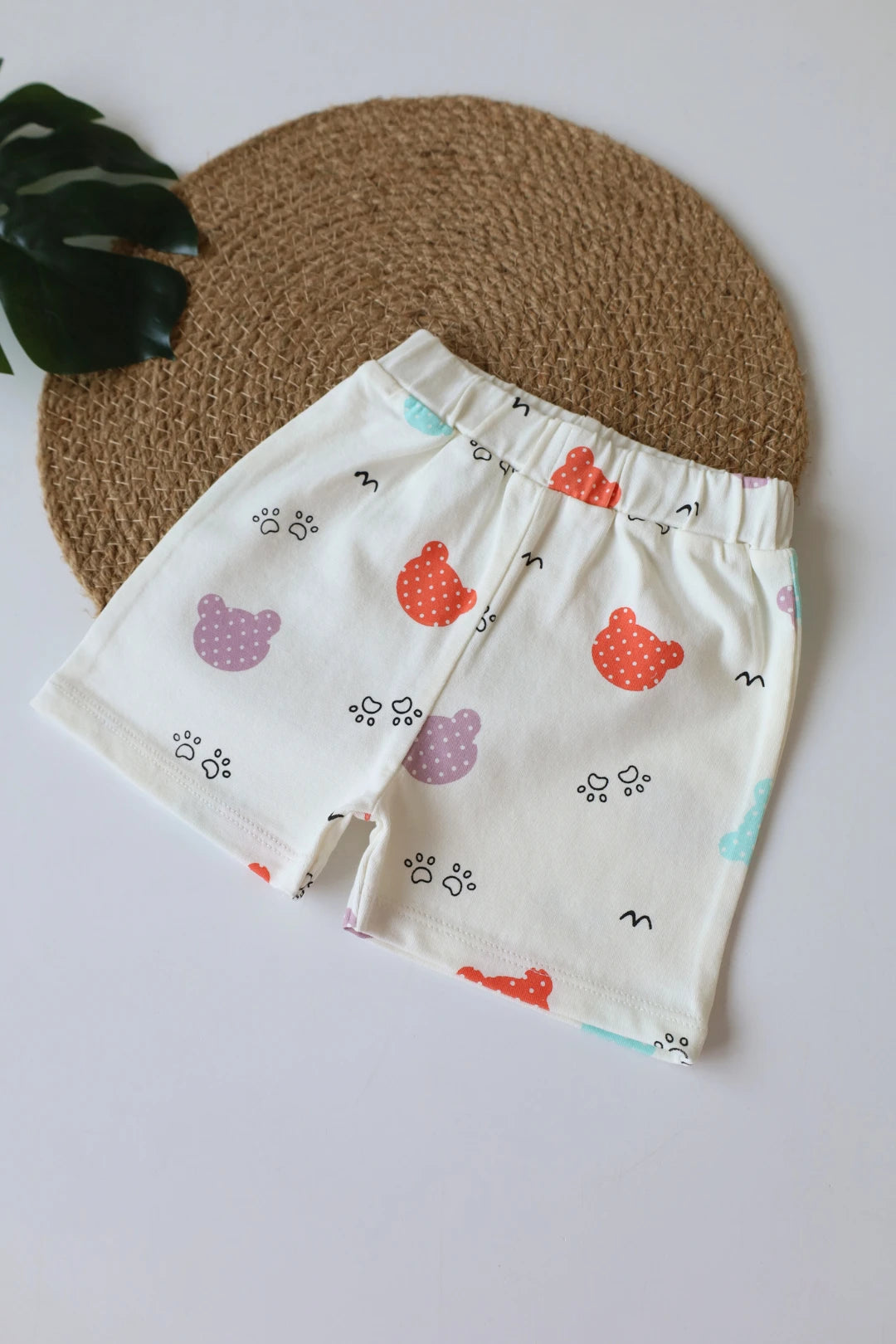 Multi Bear-Baby Shorts
