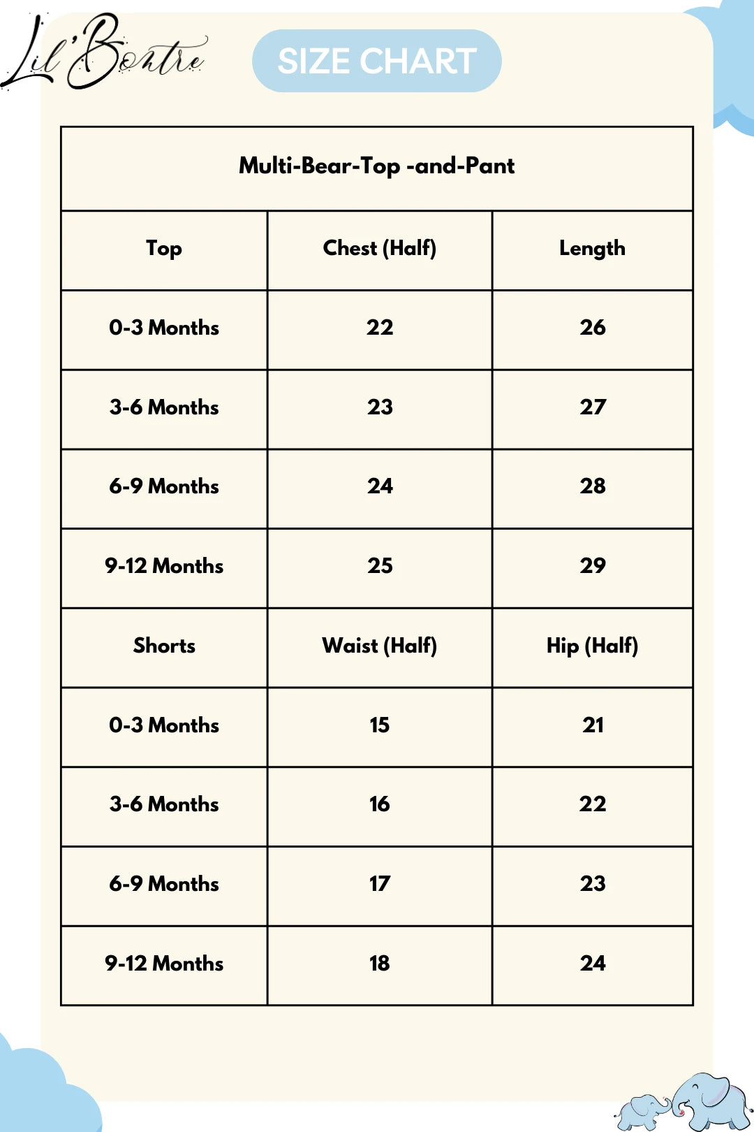 Multi Bear Hugs Top & Pant Set