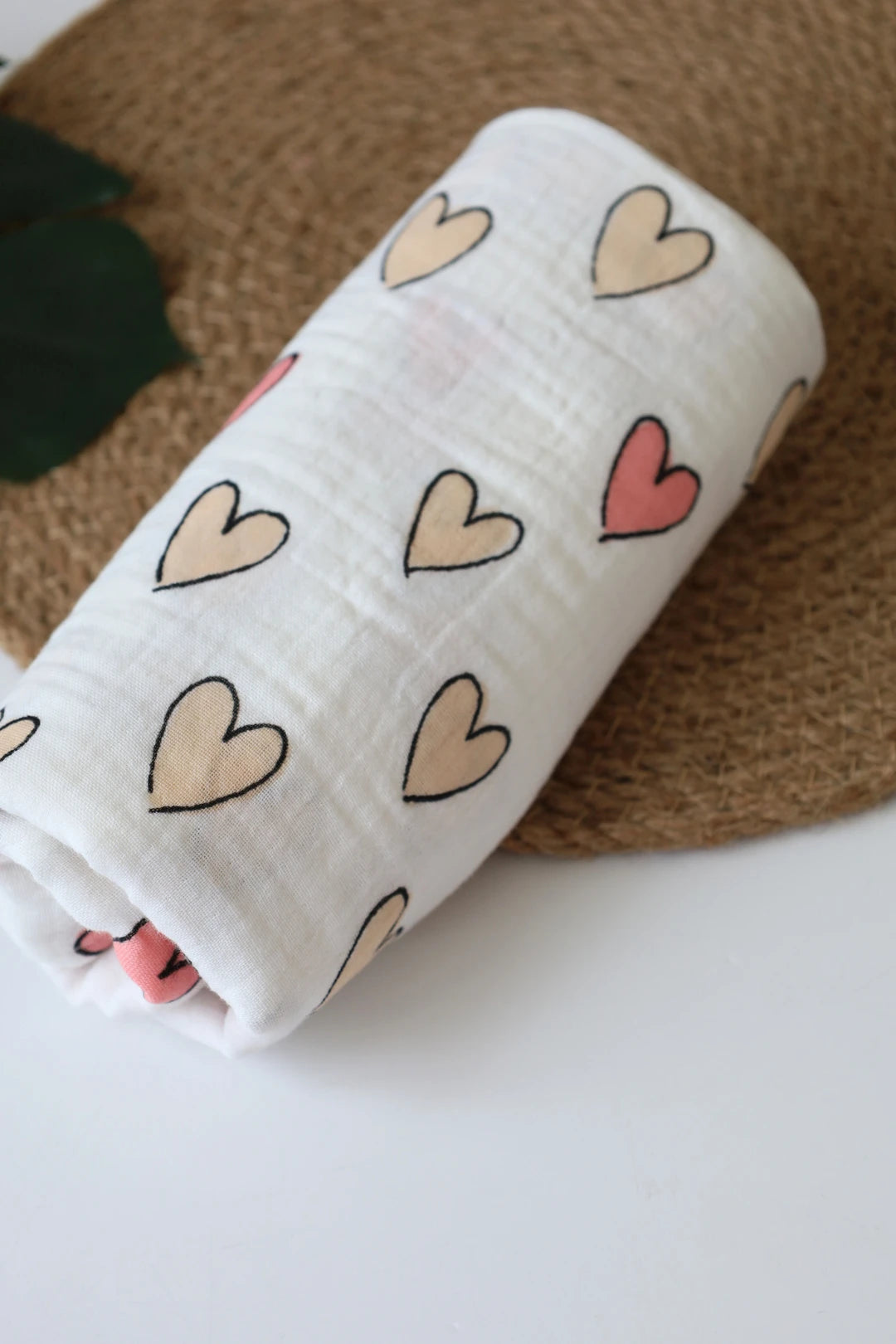 Multi-Heart-Newborn-Baby-Towel