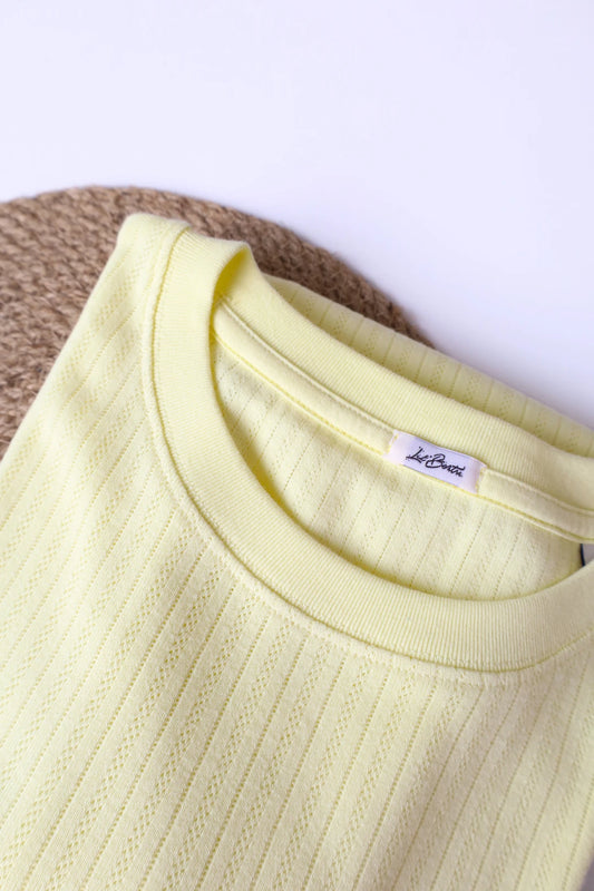 Parisian-Yellow-Oversized-Women-T-Shirt