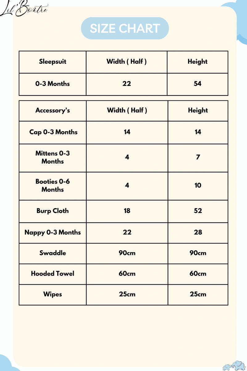 Pure-Beginnings-Newborn-Hospital-Kit-Size-Chart