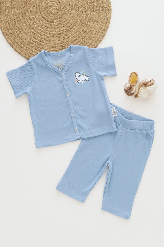 Roar-Buddy-RibKnit-Unisex-Baby-Top-and-Pant-Set