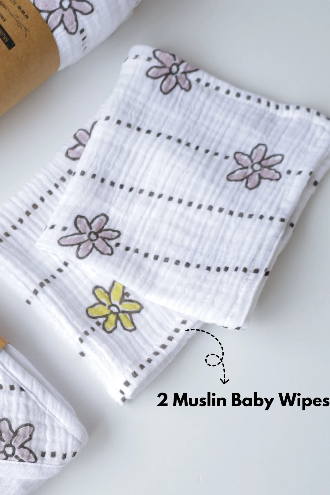 Snuggle-Set-5-Combo-of-Muslin-Baby-Swaddle-Hooded-Towel-and-Wipes