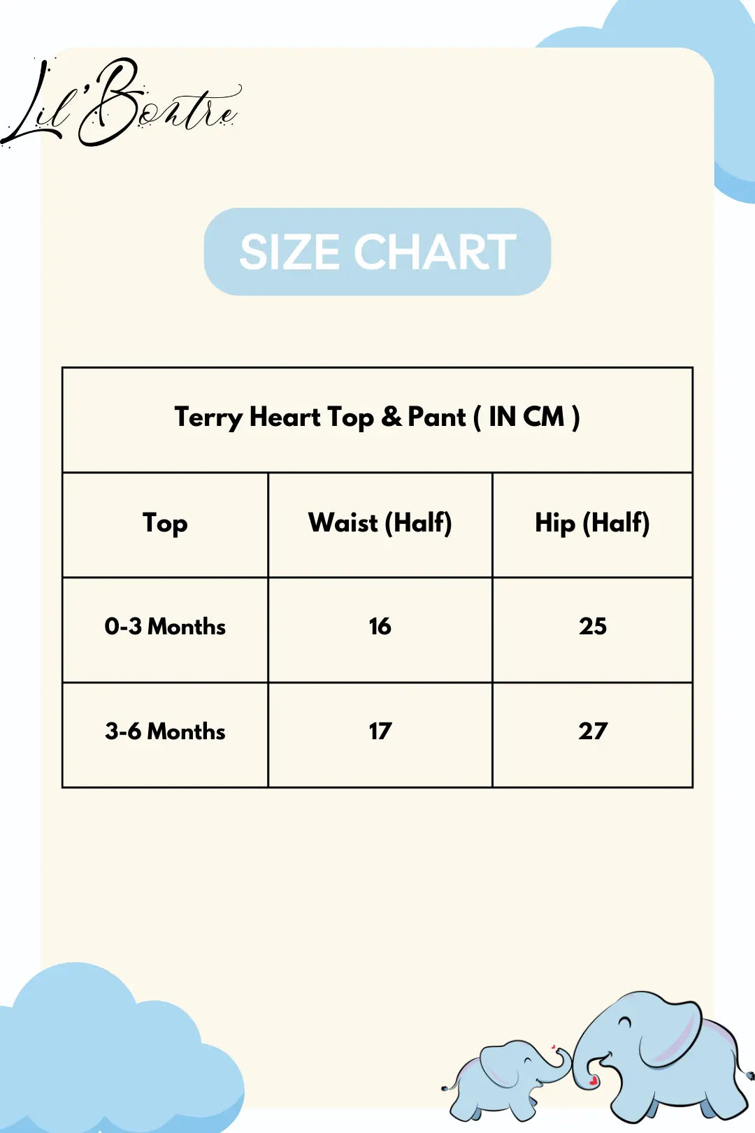 Terry-Red-Heart-Size-Chart