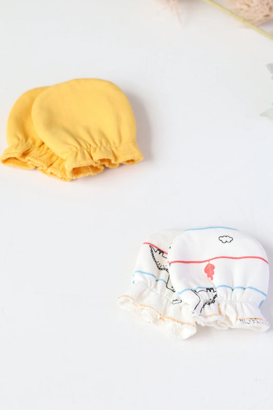 Tiny-Saurs-Baby-Mittens-Combo