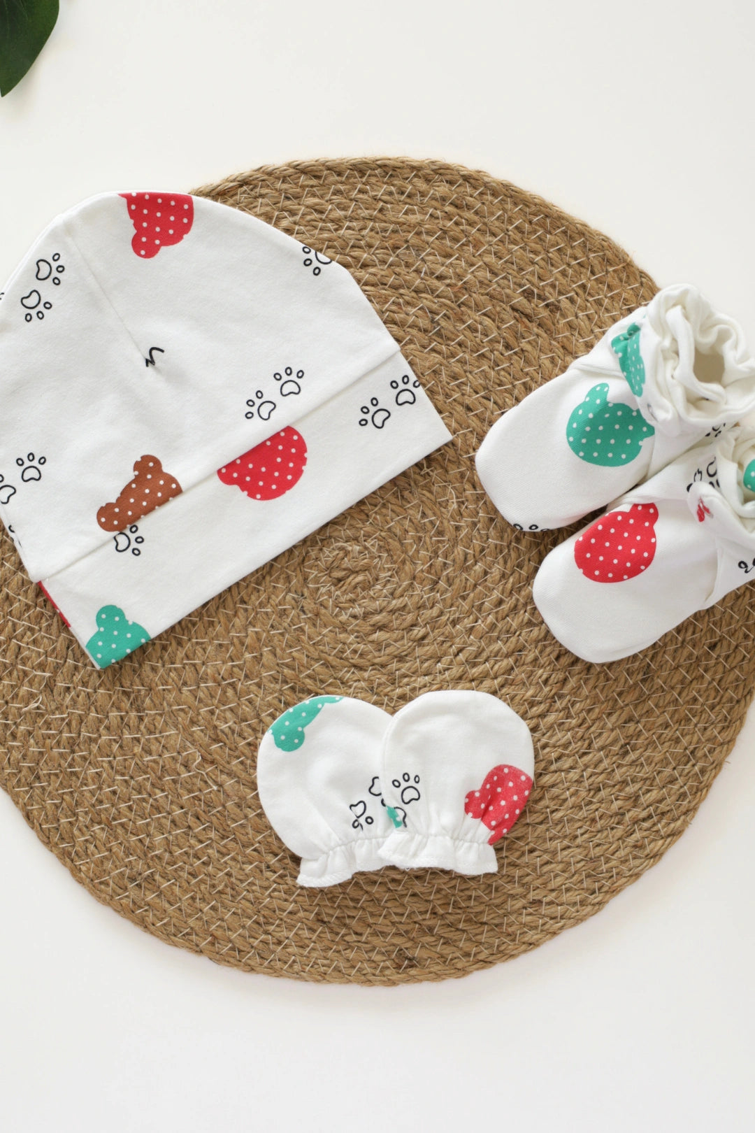 Trio Bear-Accessory Combo