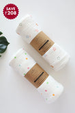 Twinkle Specks-Muslin Baby Swaddle Pack of-2