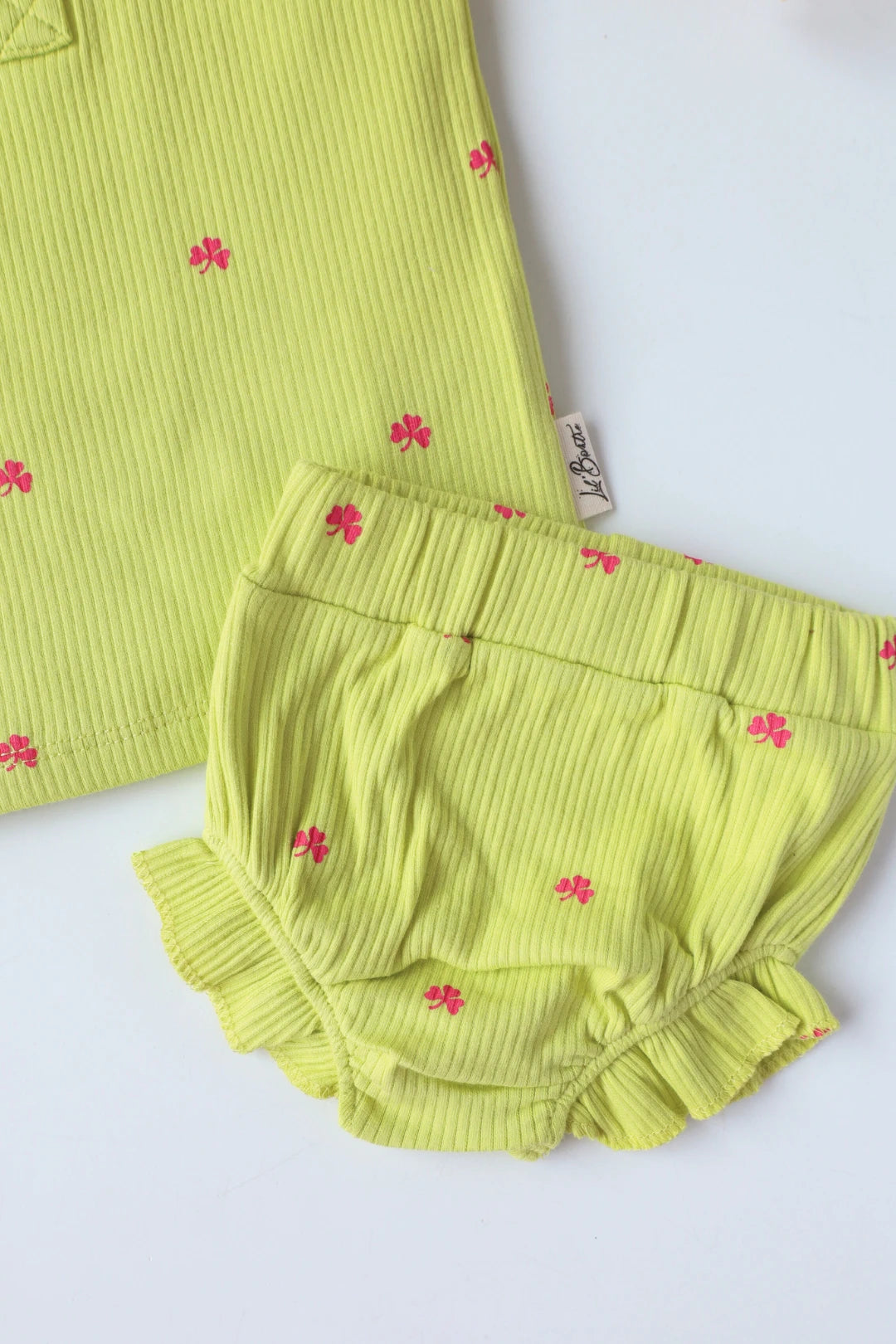 Twirlies Clover-Baby Girls Spaghetti Bloomer