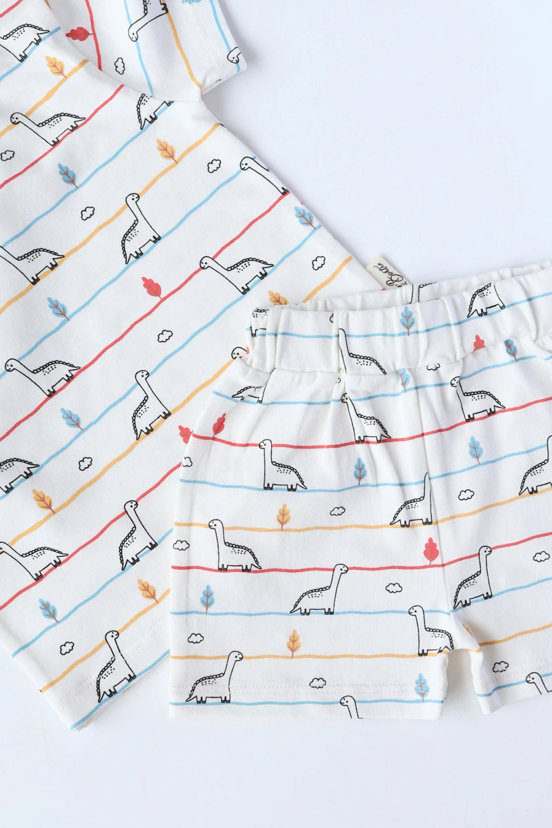 UrbanTwos-Dino-Daze-Boys-TShirt-ShortsSet