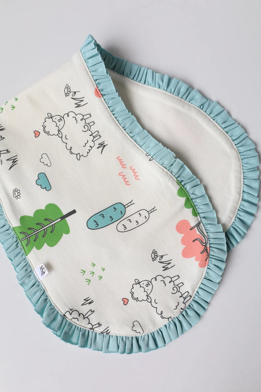 Wolly-Flock-Baby-Burp-Cloths