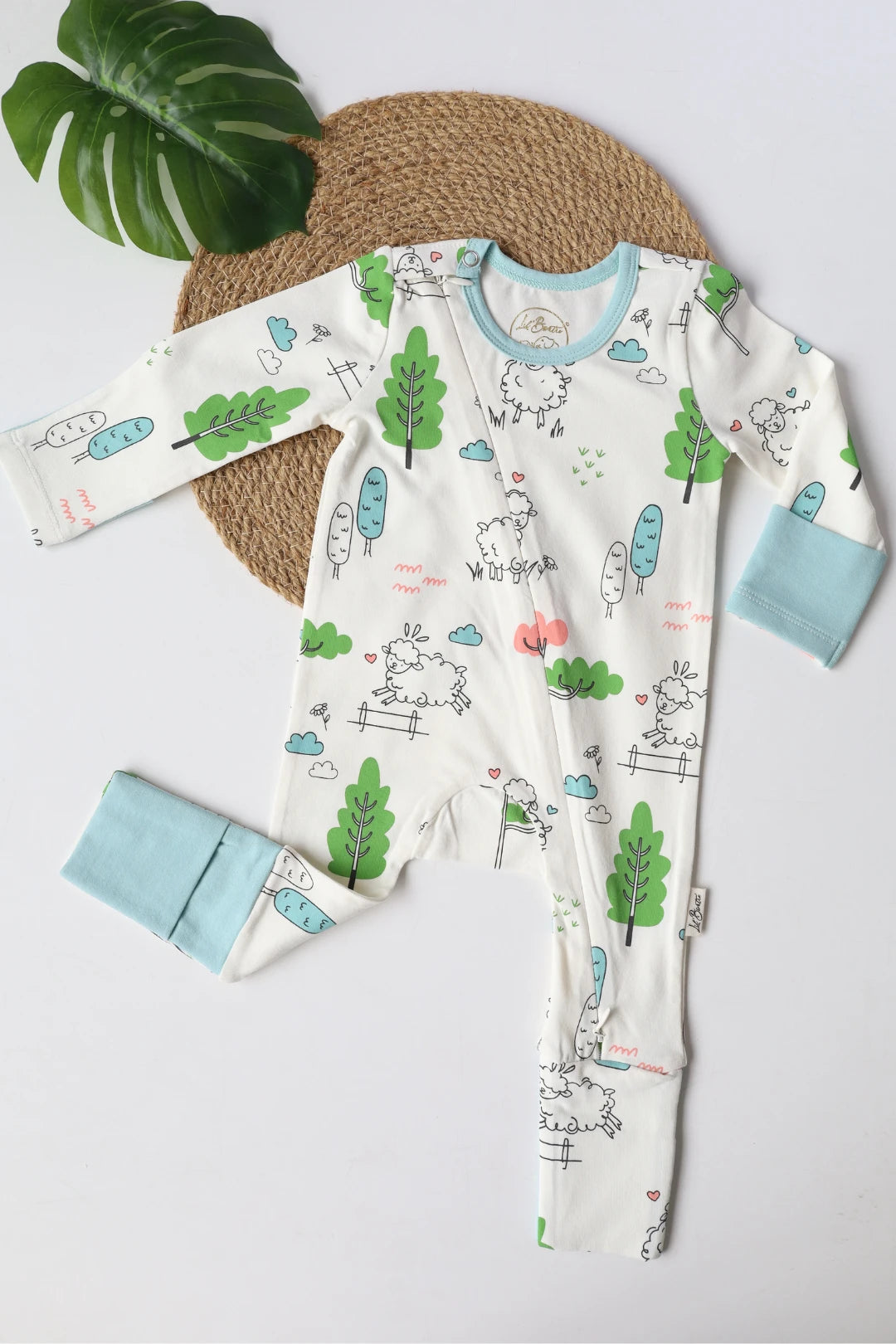 Woolly-Flocks-Newborn-Baby-Sleepsuit