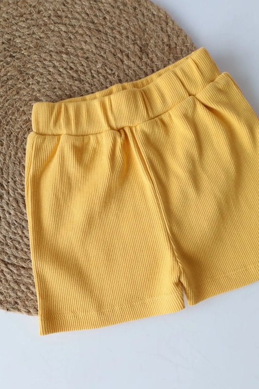 Yellow-Newborn-Shorts