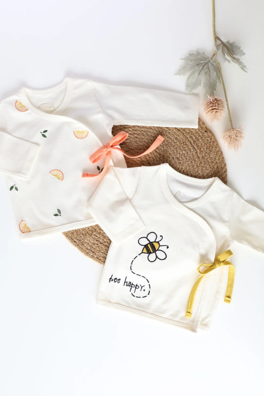 Zestabee-Baby Jabla-Kimono Style-Full Sleeve-Pack of 2
