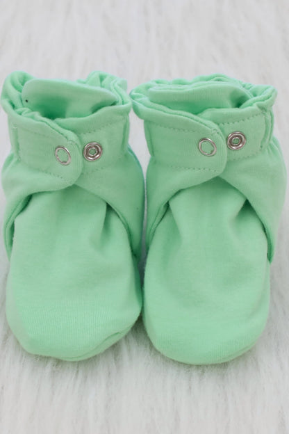 Baby-Green-Newborn-Baby-Booties-and-Socks