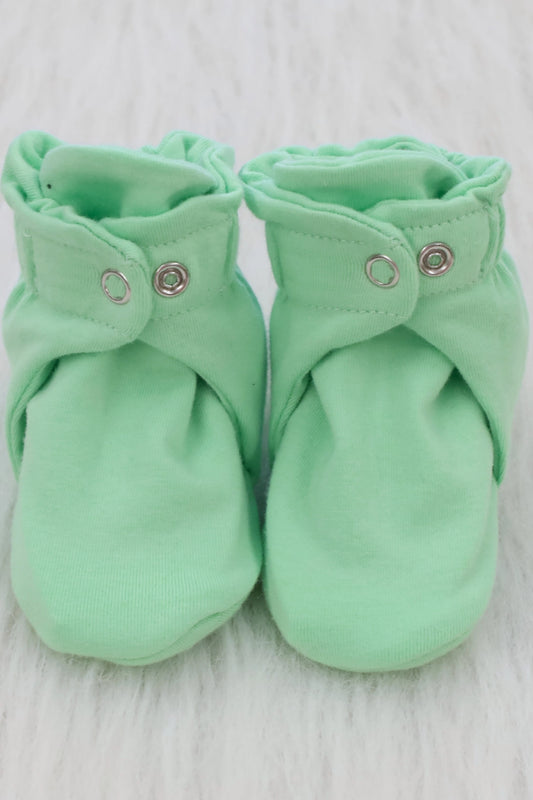 Baby-Green-Newborn-Baby-Booties-and-Socks