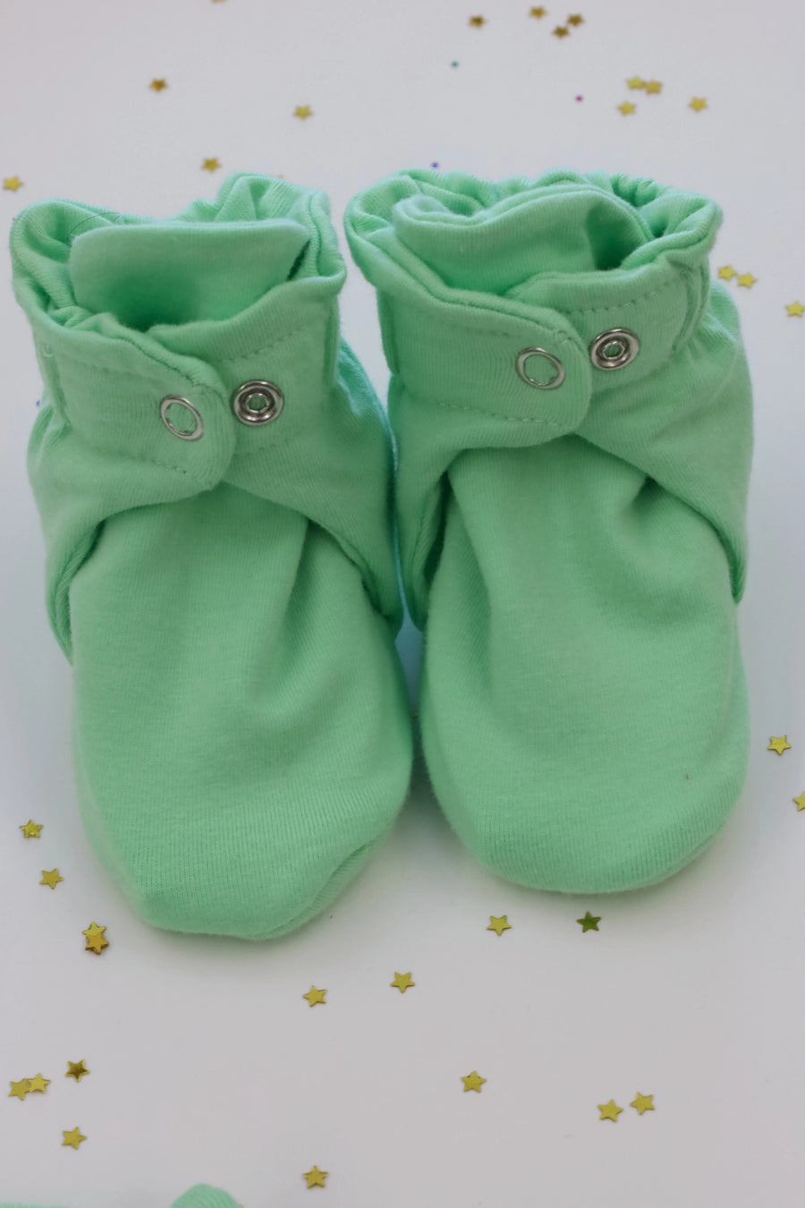 Baby-Green-Newborn-Baby-Booties-and-Socks