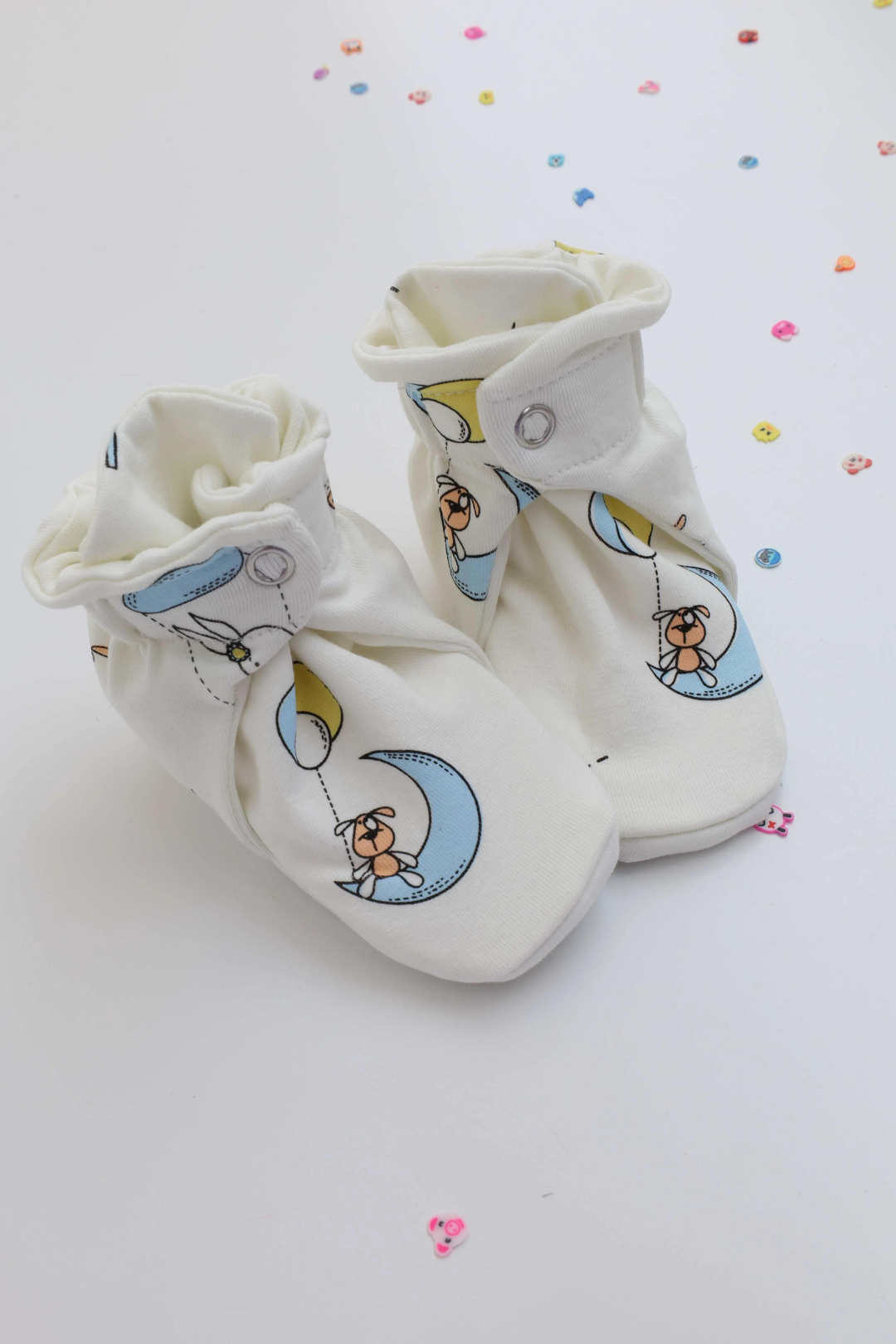 Balloon-Blue-Newborn-Baby-Booties-and-Socks