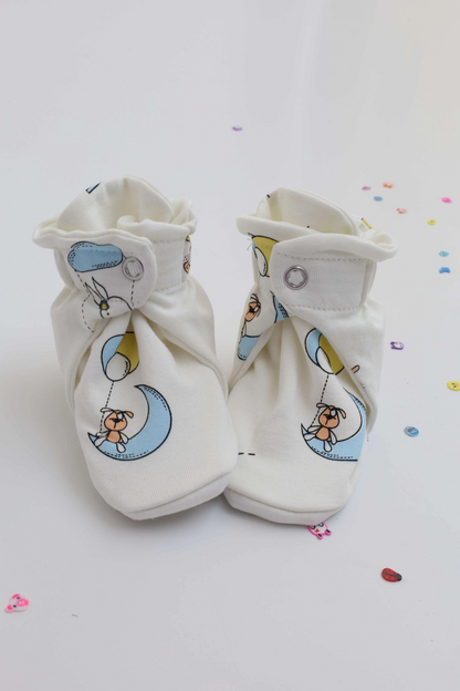Balloon-Blue-Newborn-Baby-Booties-and-Socks