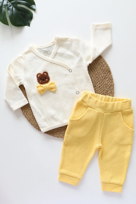 Bear-Bow-Newborn-Clothes-Set