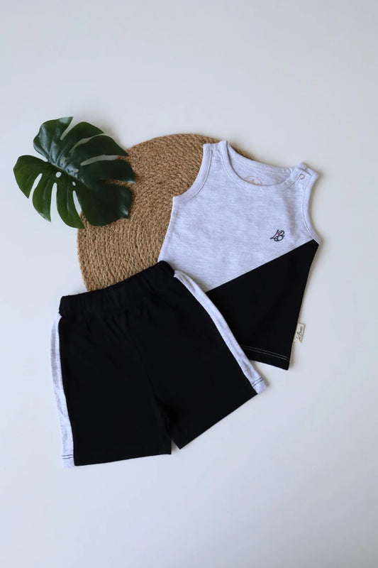 Black-Patch-Kids-Vest-and-Shorts