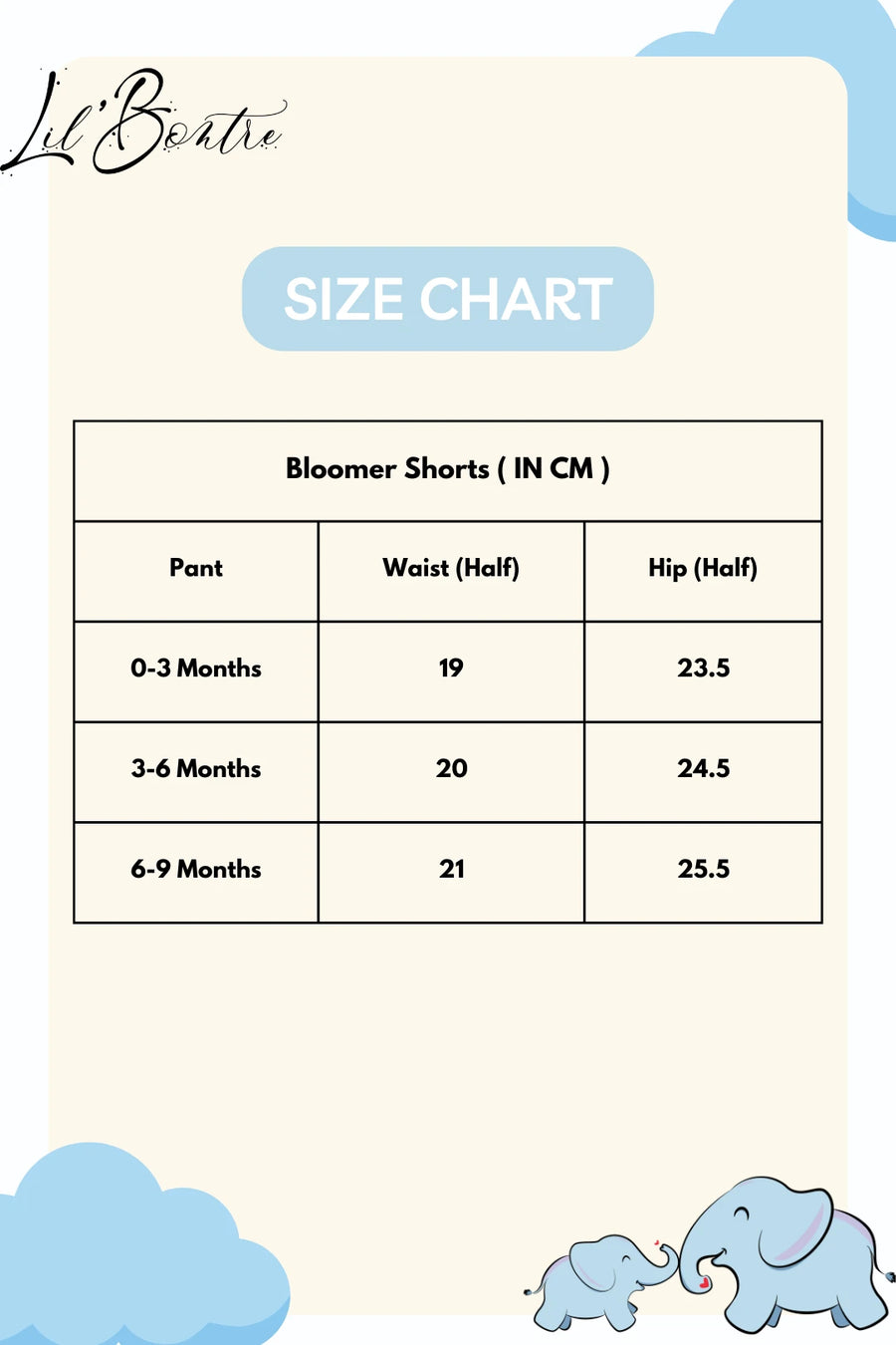Bloomer-Shorts-Size-Chart