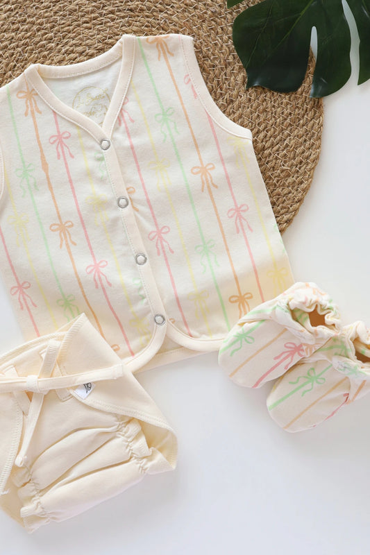 Bow-Sprinkle-Newborn-Clothes-Set