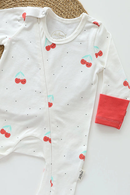 Cerise-Suit-Newborn-Baby-Sleepsuit