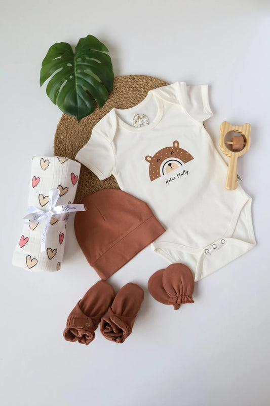 Charming Cub Combo-Newborn Essentials Gift Combo