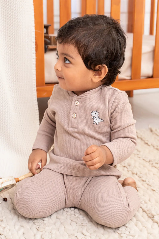 Choco_Cuddle-Waffle-Top-and-Pant-Set