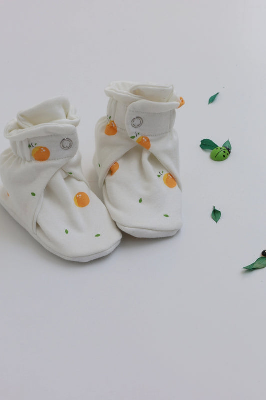 Citrus-Newborn-Baby-Booties-and-Socks