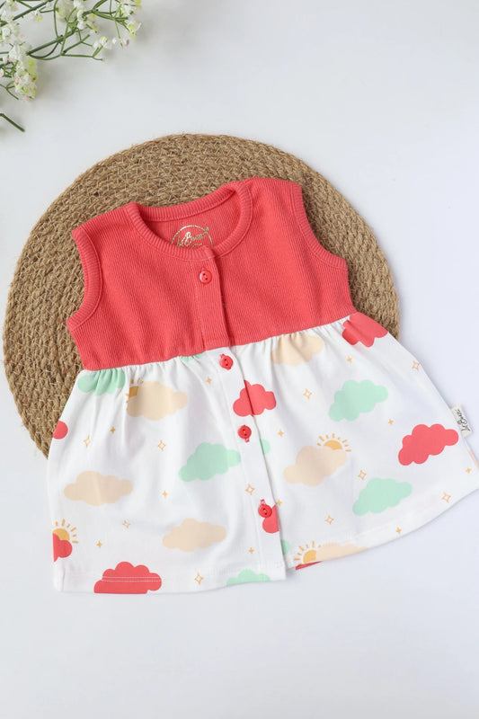 Cloud Kiss-Baby Frock