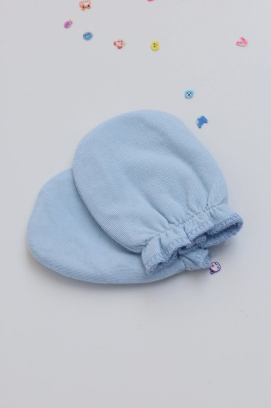 Comfort-Blue-Baby-Mittens