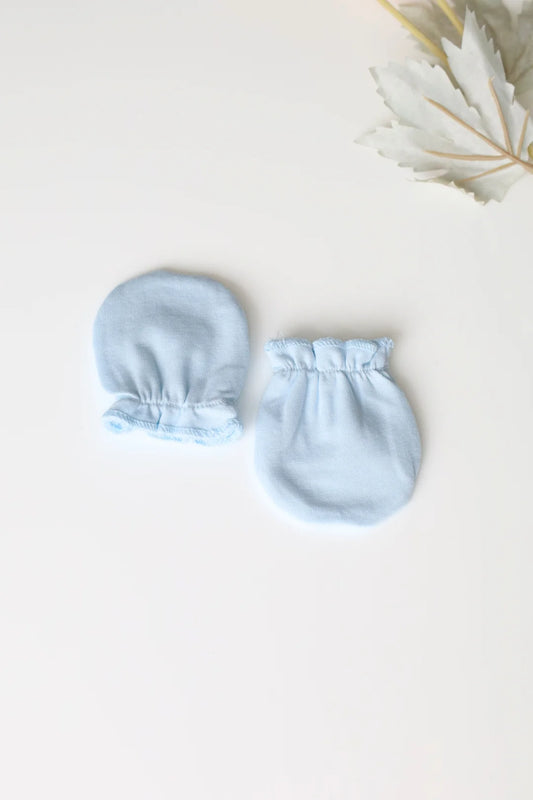 Comfort Blue-Baby Mittens